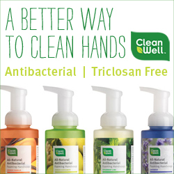CleanWell All Natural Antibacterial Soap and Cleaning Products